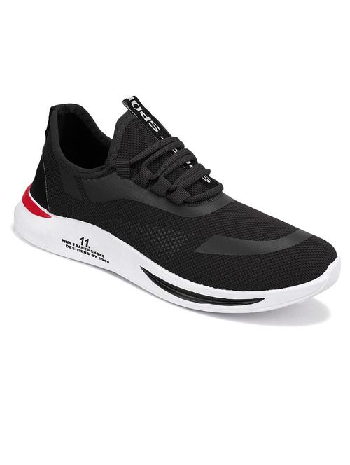 men black lace up sport shoes - 21637365 - Very Small Image - 1