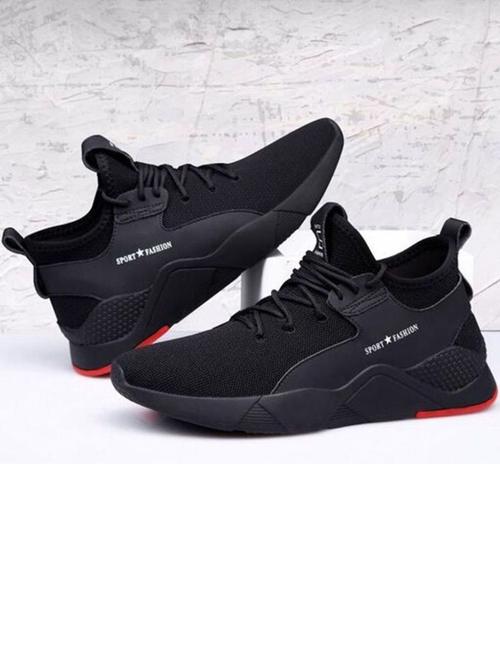 men black lace up sport shoe - 21637485 - Very Small Image - 1