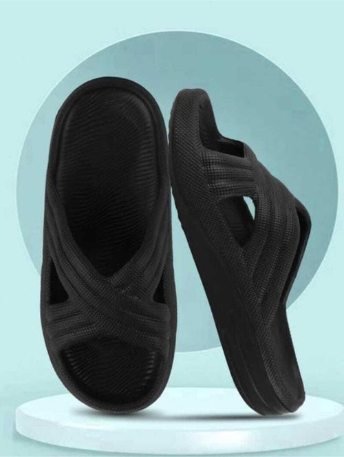 men black slip on flip flop - 21638026 - Very Small Image - 1