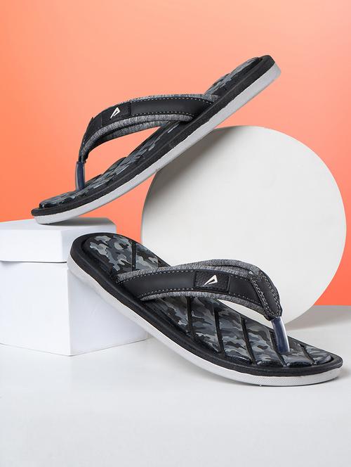 men grey slip on slipper - 21638752 - Very Small Image - 1
