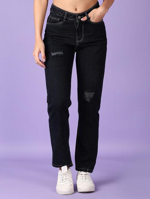 women denim ankle length jeans - 21638774 - Very Small Image - 1