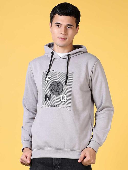 men front print long sleeve sweatshirt - 21639433 - Very Small Image - 1