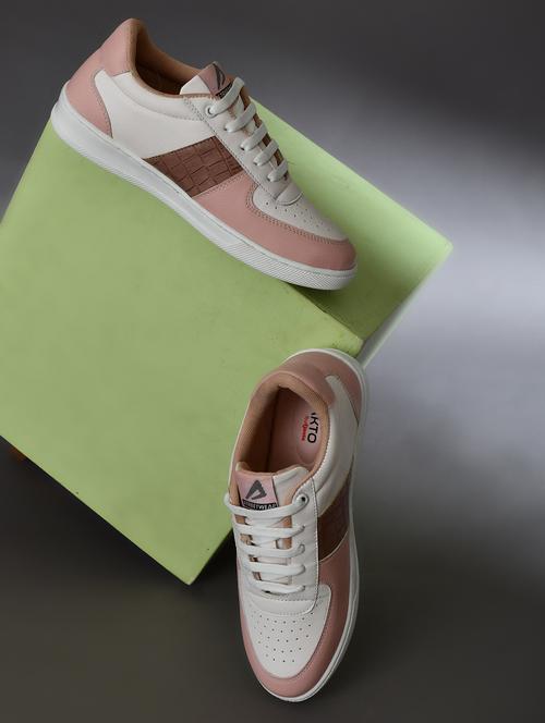women solid lace-up sneaker - 21640014 - Very Small Image - 1