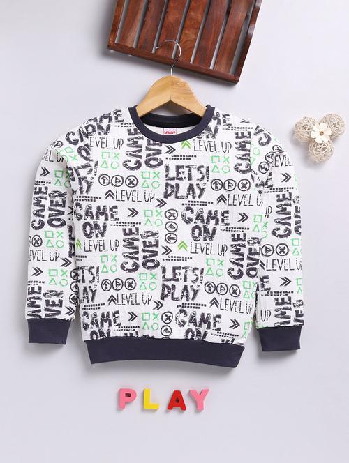 kids printed long sleeve sweatshirt - 21640755 - Very Small Image - 1