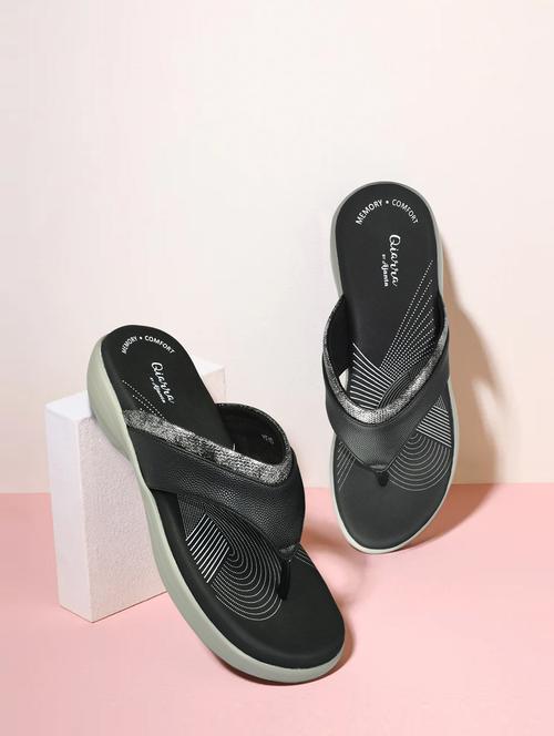 women black slip on sandal - 21640895 - Very Small Image - 1