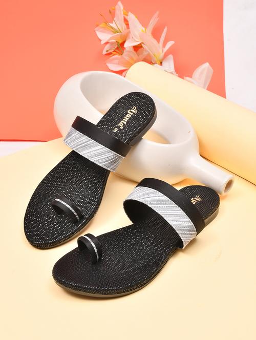 women slip on toe-separator sandals - 21640900 - Very Small Image - 1