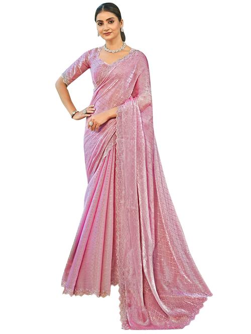 women self design embellished saree with blouse - 21641793 - Very Small Image - 1