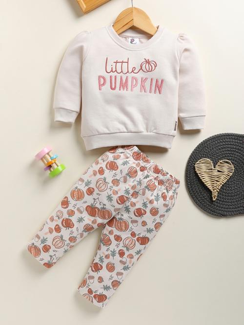 girls solid with work full length sets - 21641825 - Very Small Image - 1
