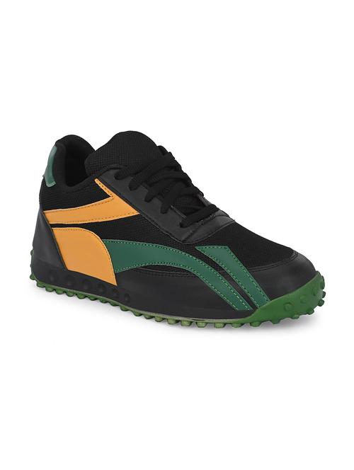 men color block lace up sneakers - 21641876 - Very Small Image - 1