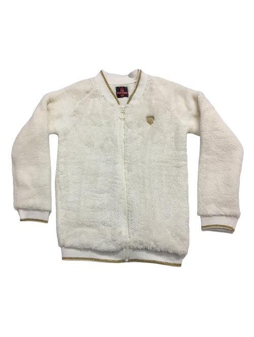 girls grey plain long sleeve sweatshirt - 21642436 - Very Small Image - 1
