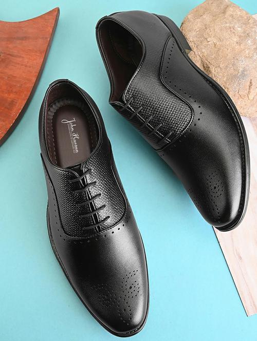 men black lace-up oxford - 21642498 - Very Small Image - 1