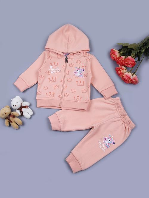 kids printed full length twin set - 21642653 - Very Small Image - 1