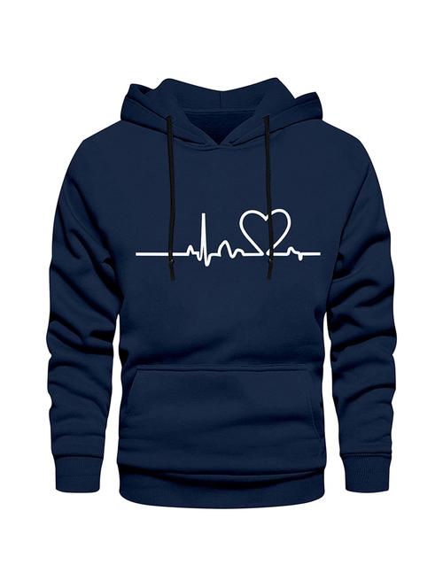 men long sleeves front print sweatshirt - 21642677 - Very Small Image - 1