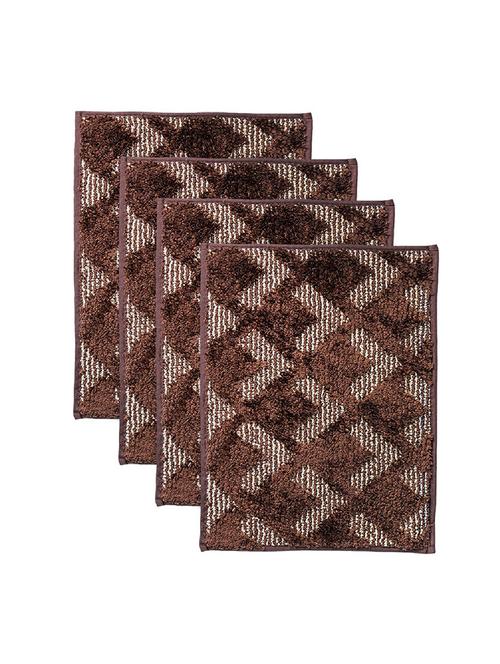 modern design water absorbent elegant mat set - 21642974 - Very Small Image - 1