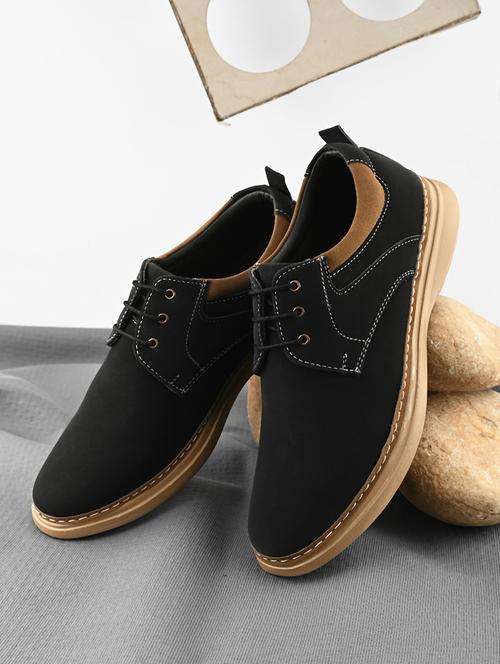 men lace-up comfort casual shoes - 21644286 - Very Small Image - 1