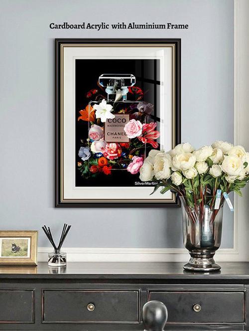 luxury bloom chanel art wall painting - 21645367 - Very Small Image - 1