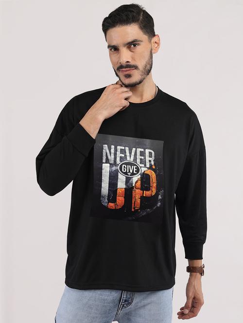 men front printed oversized t-shirt - 21645947 - Very Small Image - 1