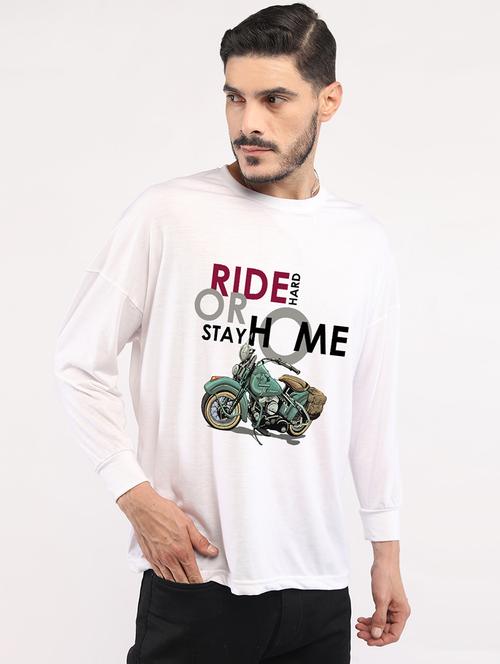 men front printed oversized t-shirt - 21645953 - Very Small Image - 1