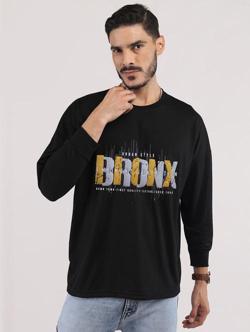 men front printed oversized t-shirt - 21645954 - Very Small Image - 1