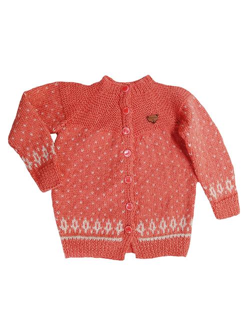 girls self design long sleeve sweater - 21647230 - Very Small Image - 1