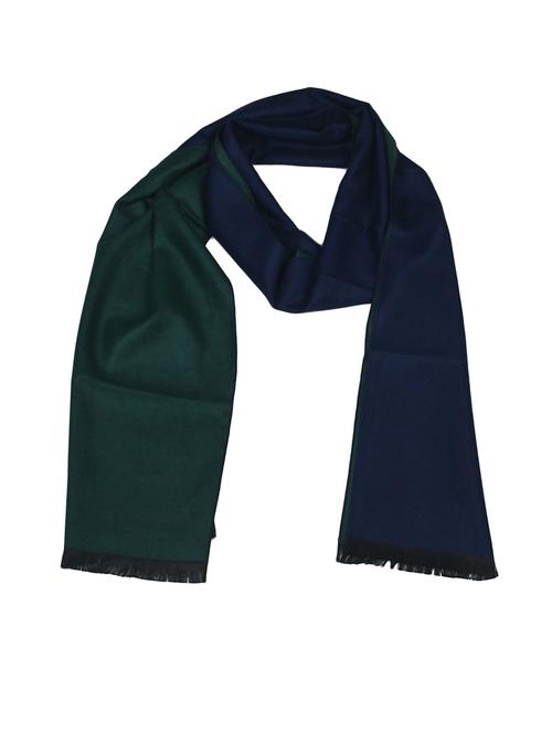 men elegant self design muffler with fringed edges - 21647511 - Very Small Image - 1