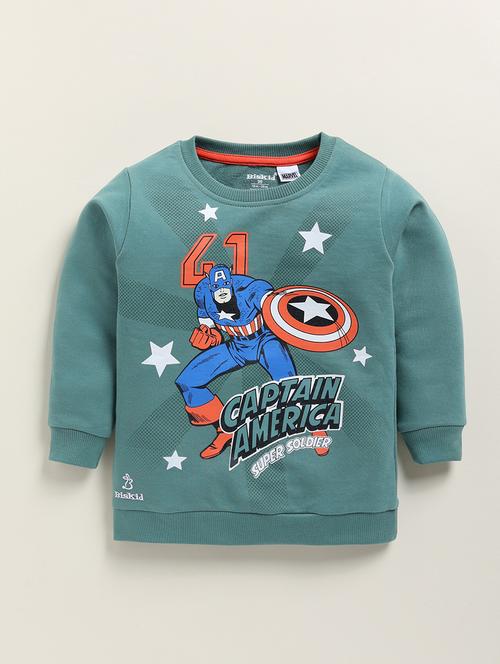 kids long sleeves printed sweatshirt - 21649643 - Very Small Image - 1