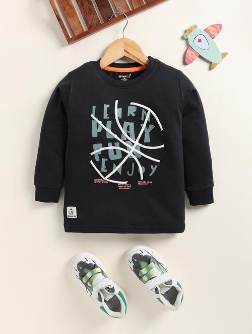 kids long sleeves printed sweatshirt - 21649673 - Very Small Image - 1