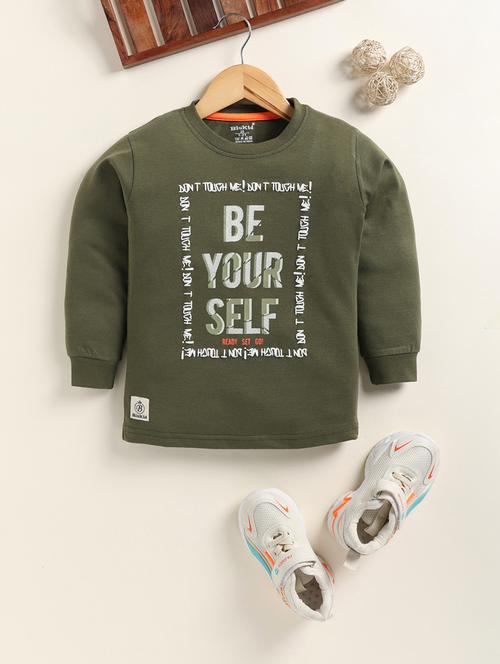 kids long sleeves printed sweatshirt - 21649675 - Very Small Image - 1