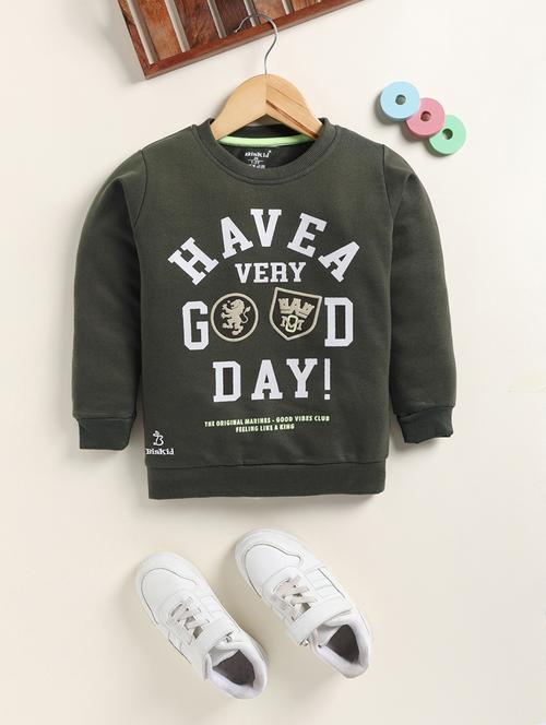 kids long sleeves printed sweatshirt - 21649694 - Very Small Image - 1