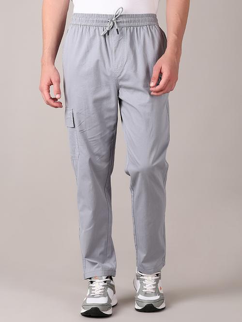 men mid rise solid cargo - 21649722 - Very Small Image - 1