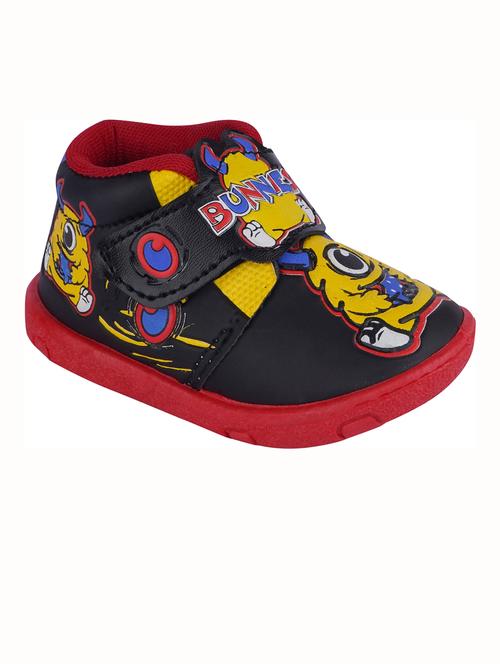 kids printed velco booties - 21650960 - Very Small Image - 1