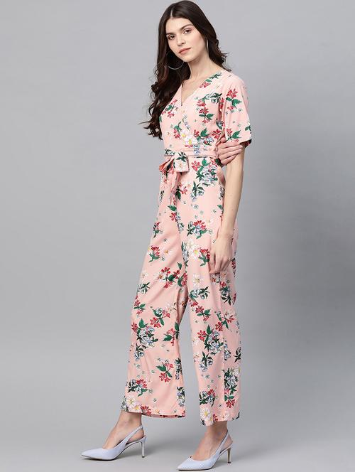 women printed full length jumpsuit - 21651196 - Very Small Image - 1