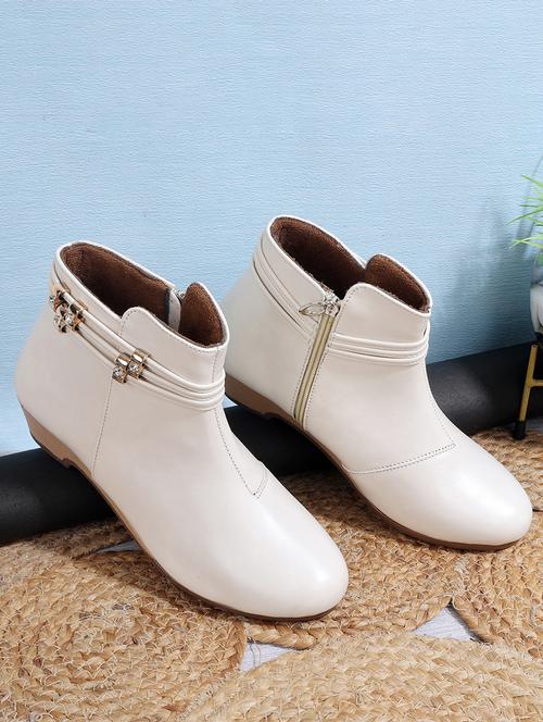 women ankle lenght zipper boot - 21652605 - Very Small Image - 1