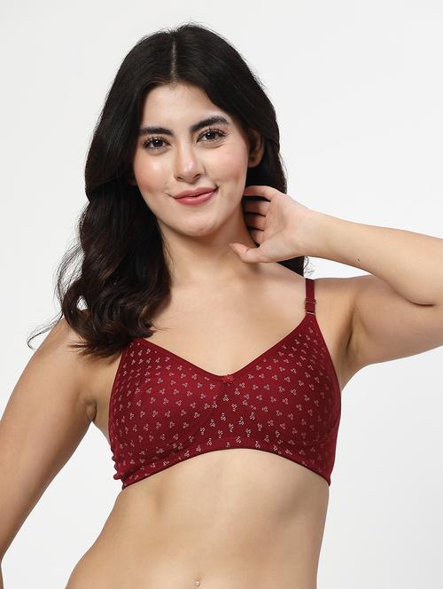 women printed full coverage t-shirt bra - 21653101 - Very Small Image - 1