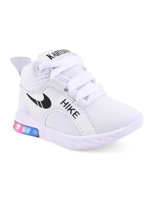 kids solids lace up sports shoes - 21660138 - Very Small Image - 1