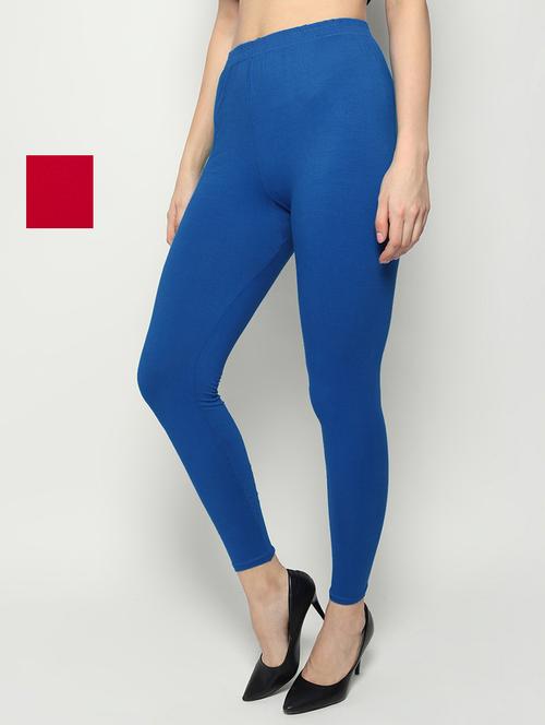 women pack of 2 solid legging - 21660703 - Very Small Image - 1