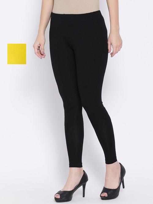 women pack of 2 solid legging - 21660706 - Very Small Image - 1