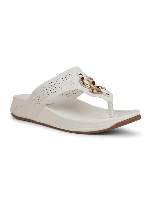 women white toe separator sandal - 21660843 - Very Small Image - 1