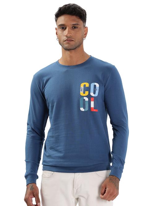 men printed long sleeves sweatshirt - 21661861 - Very Small Image - 1