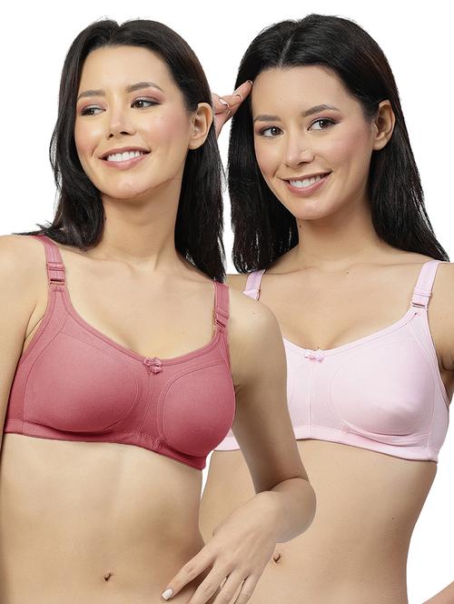 women pack of 2 solid bra combo - 21664193 - Very Small Image - 1