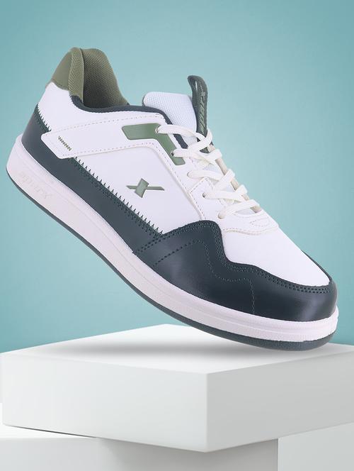 men color block lace up sneakers - 21664390 - Very Small Image - 1