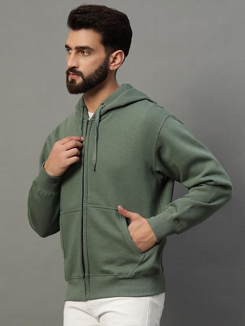 men long sleeves plain sweatshirt - 21664979 - Very Small Image - 1