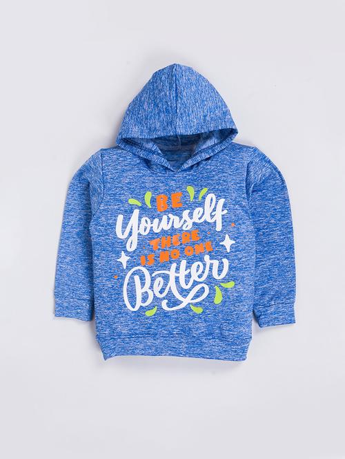 kids long sleeves front print sweatshirt - 21666173 - Very Small Image - 1