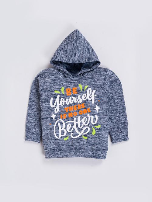 kids long sleeves front print sweatshirt - 21666174 - Very Small Image - 1