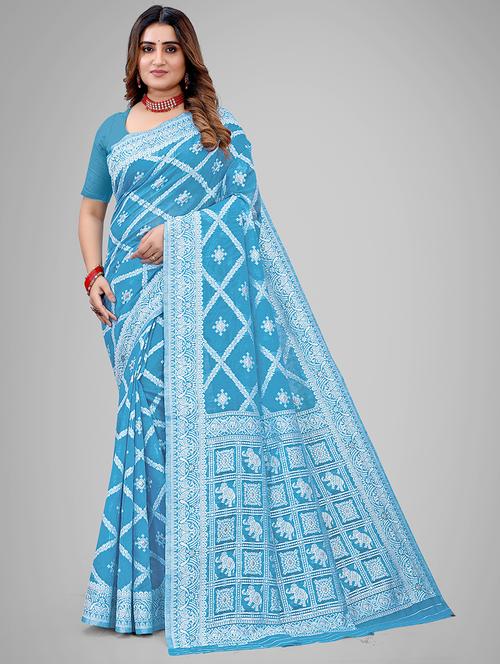 women self design patola saree - 21669181 - Very Small Image - 1