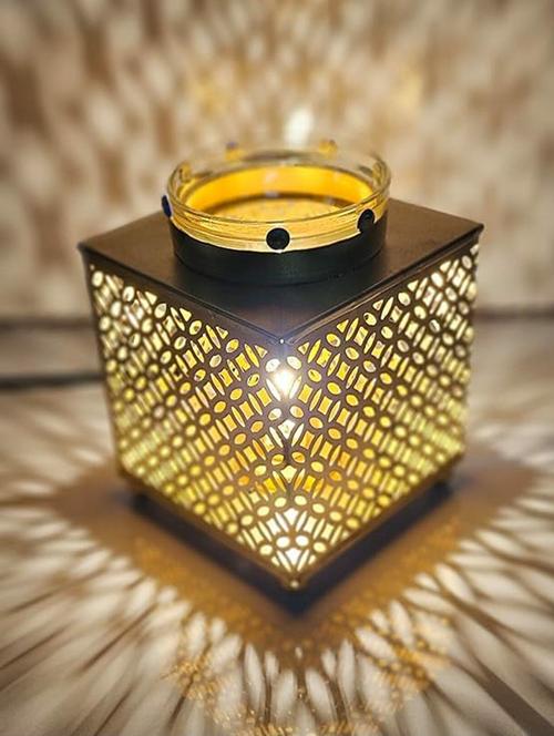 decorative moroccan-style electric oil burner - 21669399 - Very Small Image - 1