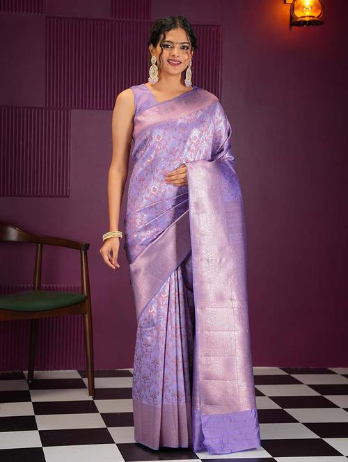 women self design kanjivaram saree - 21670033 - Very Small Image - 1