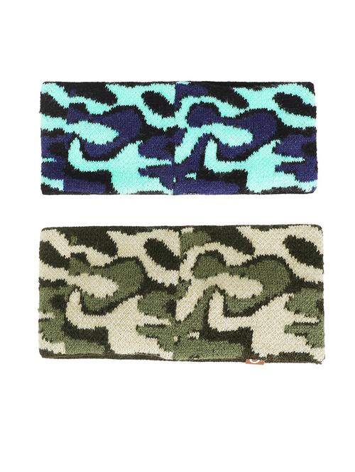 men camouflaged pak of 2 headbands combo - 21671872 - Very Small Image - 1