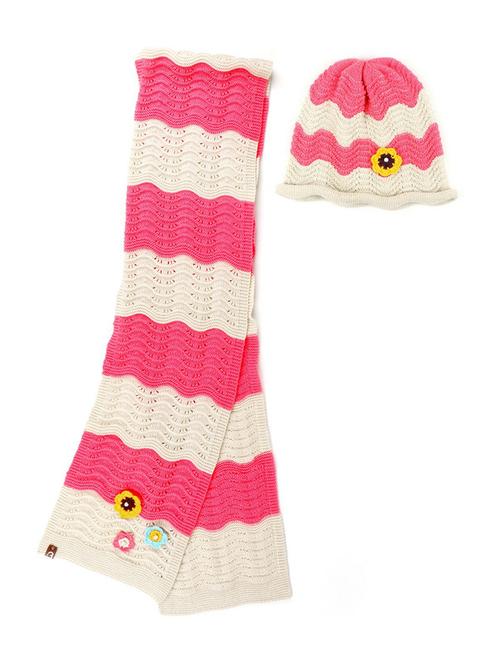 kids self design pack of 2 beanie & muffler combo - 21671884 - Very Small Image - 1