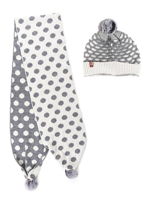 kids self design pack of 2 beanie & muffler combo - 21671888 - Very Small Image - 1